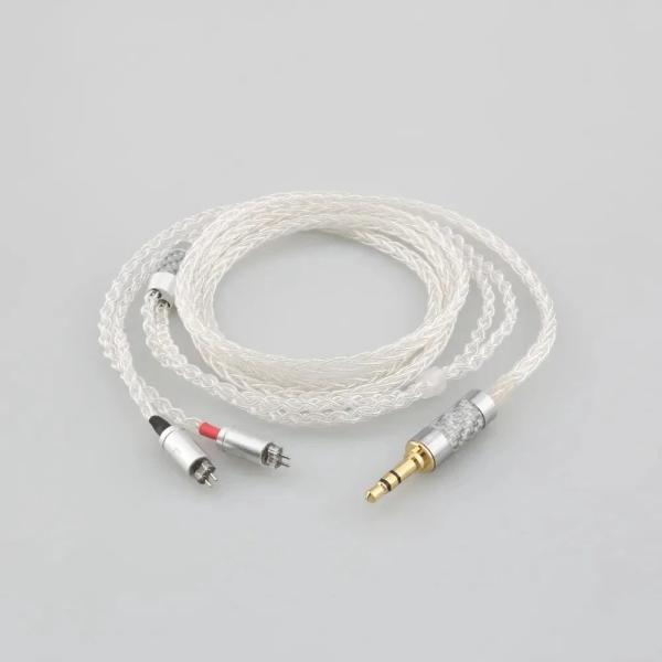 100%純銀製イヤホン交換用アップグレードケーブル BL03 V80 KZ ZS10 PRO ZS1...