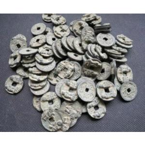 中国古銭 青銅製 古代貨幣 100枚セット 中国王朝時代 装飾用 古典デザイン