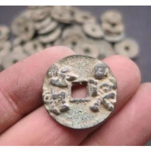 中国古銭 青銅製 古代貨幣 100枚セット 中...の詳細画像2