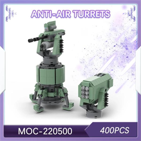 約400ピース 防空砲搭載戦車セット 士兵部隊ミニチュア DIY ブロック 互換 知育 ギフト 【M...