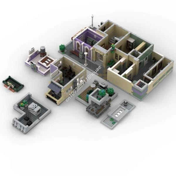 約2897ピース MOC監獄建築ブロック クリスマステーマ 高精細 DIY組立キット レゴ互換 知育...