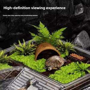 カメ用水陸両用ケージ 大型 3Dパノラマ型 調...の詳細画像3