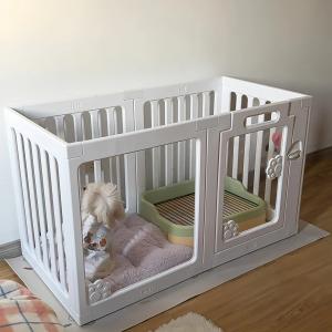 犬用フェンス ペットフェンス 拡張式 伸縮 連...の詳細画像2
