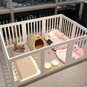 犬用フェンス ペットフェンス 拡張式 伸縮 連...の詳細画像4