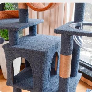 キャットタワー 麻縄 隠れ家 ハウス 爪とぎポ...の詳細画像4