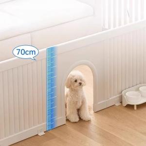 犬 サークル ペットフェンス 木製 折りたたみ...の詳細画像3
