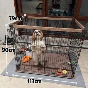 ペットフェンス 犬 ペットサークル 鉄製 ドッグ...の商品画像