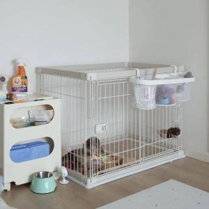 ペットフェンス 犬 ペットサークル 鉄製 ドッ...の詳細画像3
