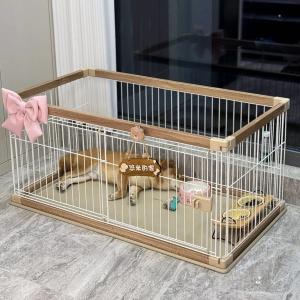 ペットフェンス 犬 ペットサークル 鉄製 ドッ...の詳細画像4