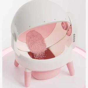 隠せる猫用トイレ プラスチック製オープンエンド...の詳細画像2