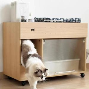 猫トイレ 大型 プラスチック 猫用 フルカバー...の詳細画像1