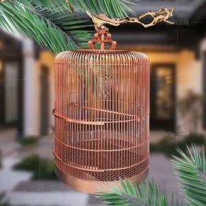 オカメインコ用品 鳥かご オウム カナリア ラブバード フィーダー 105cm138CM / rose gold