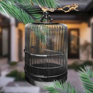 オカメインコ用品 鳥かご オウム カナリア ラブバード フィーダー 105cm138CM / Black Titanium