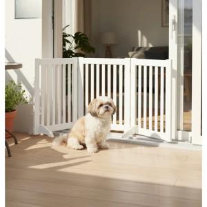 犬 サークル ペットフェンス プラスチック 折...の詳細画像3