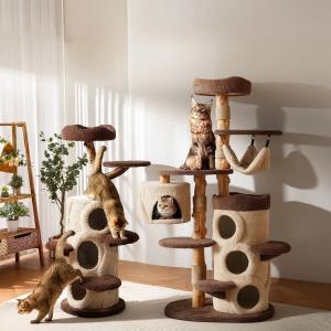 高級猫タワー用品アクセサリーおもちゃ猫タワーハ...の詳細画像2