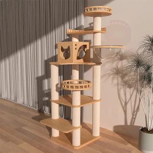 キャットタワー 麻縄 棚 爪とぎマット 猫 据...の詳細画像3