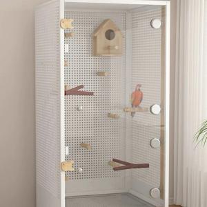 鳥かご ステンレス アクリル インコ オウム ...の詳細画像3