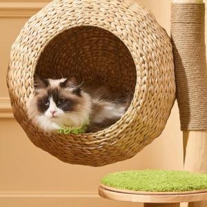 猫 キャットタワー 据え置き 大型 多層 フェ...の詳細画像3
