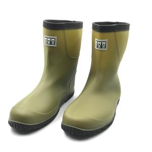 ミツウマ　ベールノース７０５０　オリーブ　長靴　レインブーツ　パッカブル　折り畳み　7050