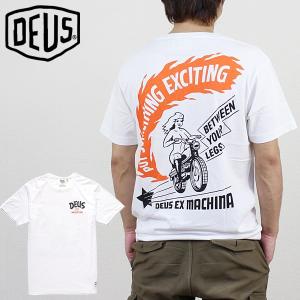 DEUS EX MACHINA(デウス エクス マキナ) Excite Tee 半袖 プリントTシャツ（単品購入に限りメール便発送）【deu4】｜yellow