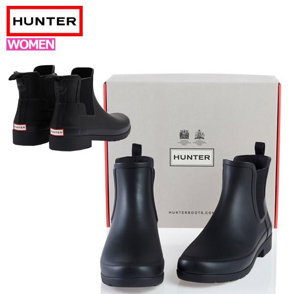 HUNTER ハンター レインブーツ サイドゴアブーツ ブーツ レディース ORIGINAL REF...