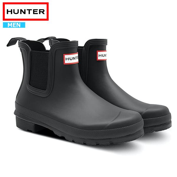 ハンター レインブーツ メンズ サイドゴアブーツ 長靴 雨 防水 HUNTER MENS ORIGI...