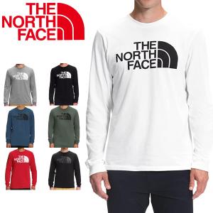 [SALE：]ザ ノースフェイス THE NORTH FACE ロンT Tシャツ メンズ 長袖 ロングスリーブ M L/S HALF DOME TEE[郵2]^NF0A4AAK【nf211】^｜yellow