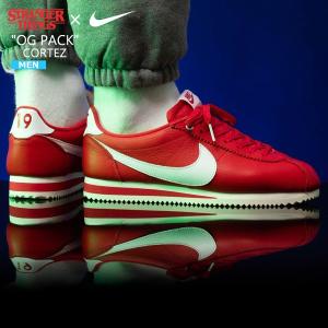 ナイキ スニーカー メンズ コルテッツ ストレンジャーシングス STRANGER THINGS × NIKE OG PACK CORTEZ QS CK1907-600 ^【nike149】^