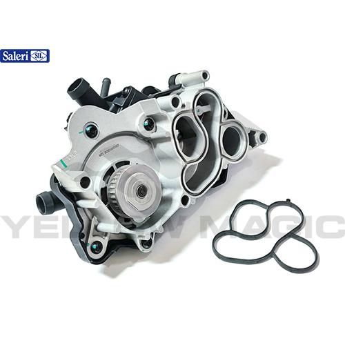 【Saleri SIL】 ウォーターポンプ(サーモスタット・ハウジング付) [AUDI,アウディ,A...