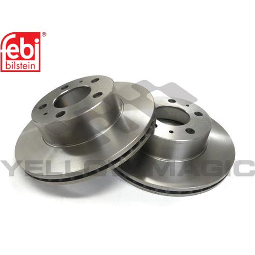 【febi bilstein】フロントコーテッドブレーキディスクセット [VOLVO,ボルボ,240...