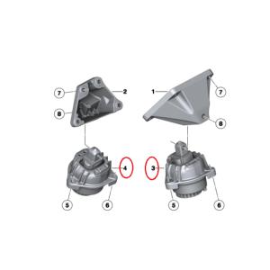 【取り寄せ品】【LEMFORDER】 エンジンマウント 左右  [BMW / 22117935141...