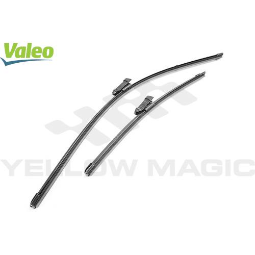 【Valeo】 フロントエアロワイパーブレードセット(右ハンドル用) [AUDI,アウディ,A1 /...