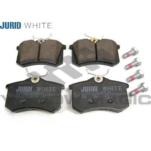 【JURID WHITE】 リアセラミックブレーキパッド(低ダスト) [AUDI,アウディ,TT /...