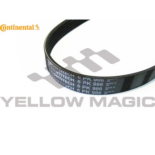 【CONTITECH】 V-ベルト 6PK986mm [BMW,1シリーズ,F20,F21 / 11...