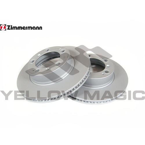 【Zimmermann】 リアブレーキディスク左右セット [CITROEN,シトロエン,ZX / 4...