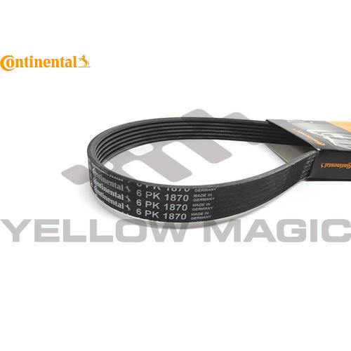 【CONTITECH】  V-ベルト 6PK1870mm [BMW,1シリーズ,E81/E87 / ...