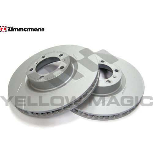 【Zimmermann】 フロントブレーキディスク左右セット [PORSCHE,ポルシェ,PANAM...