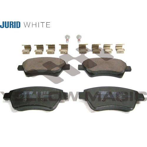 【JURID WHITE】 フロントセラミックブレーキパッド(低ダスト) [RENAULT,ルノー....