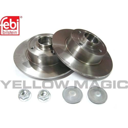 【febi bilstein】 リアブレーキディスク左右セット [RENAULT,ルノー,Twing...