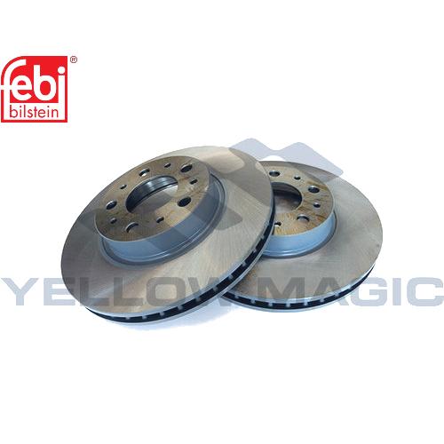 【febi bilstein】 フロントコーテッドブレーキディスクセット [VOLVO,ボルボ,94...