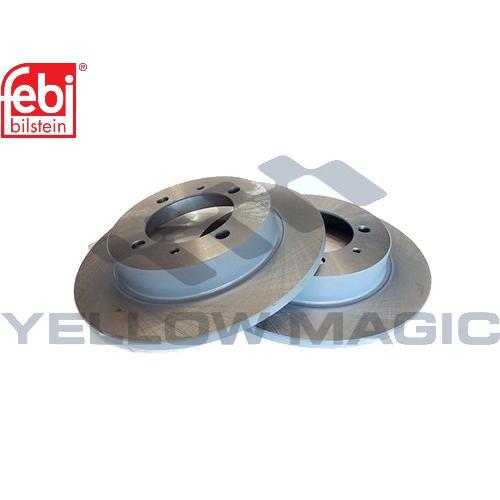 【febi bilstein】 リアコーテッドブレーキディスクセット [VOLVO,ボルボ,940 ...