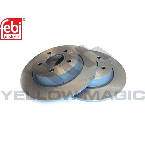 【febi bilstein】 リアコーテッドブレーキディスクセット [VOLVO,ボルボ,V50 ...