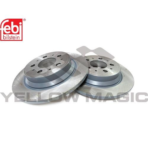 【febi bilstein】 リアコーテッドブレーキディスクセット [VOLVO,ボルボ,XC70...