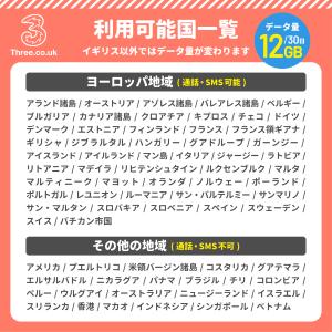イギリス UK SIM THREE ヨーロッパ...の詳細画像3