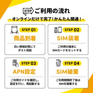 日本国内データ専用SIM コミコミパック do...の詳細画像4