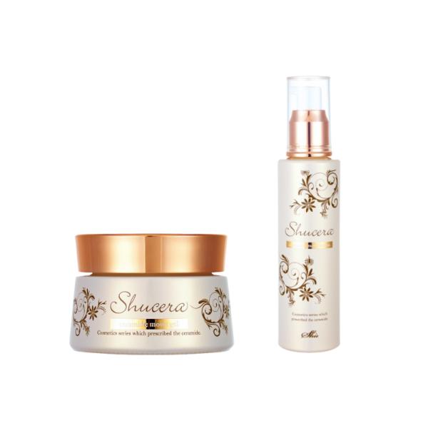 Shucera 【セット】モイストゲル,ローションセット 120ml 化粧水　保湿 ヒト型セラミド ...
