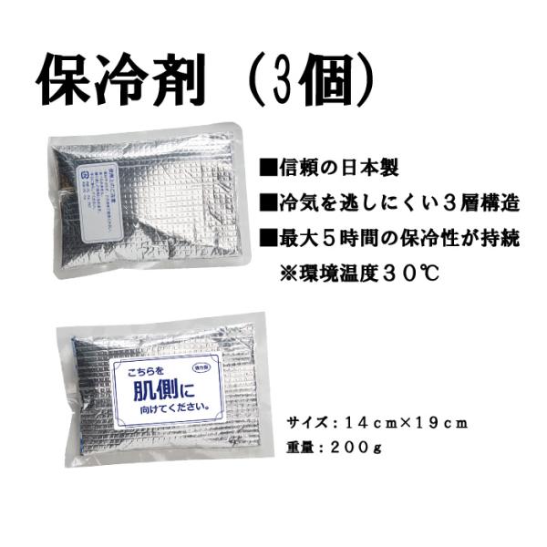 13003 保冷剤（3個セット）　 作業服 作業着 春夏用 SOWA 桑和