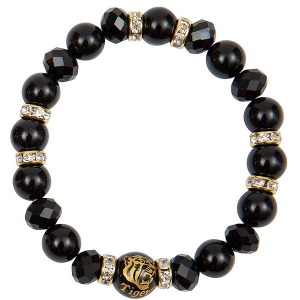 阪神タイガース 天然石ブレスレット2015  ブラック Sサイズ メール便 在庫限り