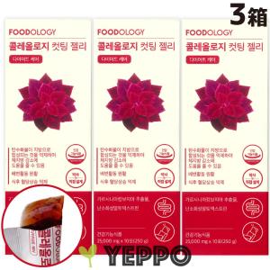 FOODOLOGY フードオロジー　コレオロジー カットゼリー フードオロジー コレオロジー カットゼリー 1箱(10包入) 韓国