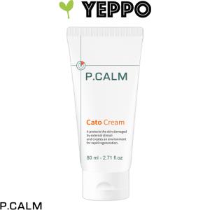 クリーム P.CALMピーカーム カトクリーム 80ml 保湿 クリーム ブラックヘッド ざらつき 赤み 敏感肌 人工着色料 香料なし 韓国コスメ